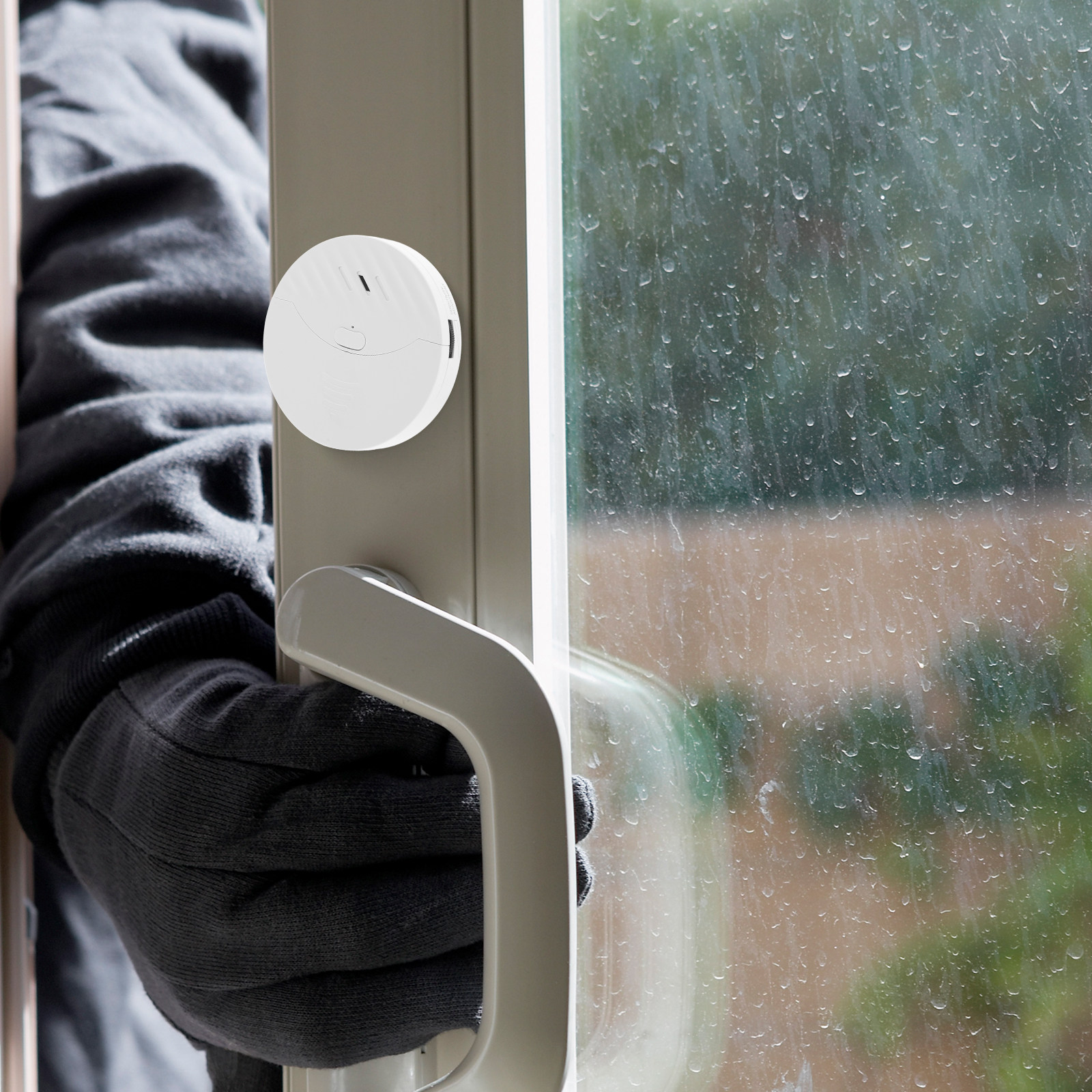 Window Alarm Sensor - Glass Break Alarm 130Db Window Door