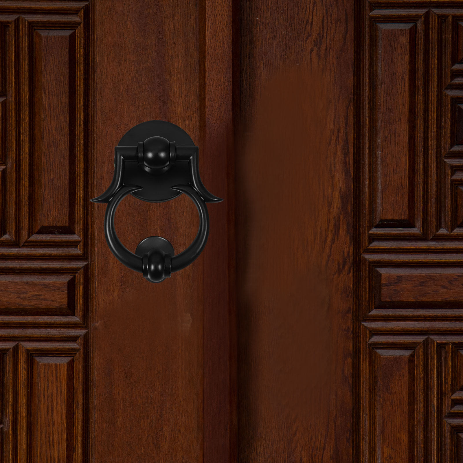 Home Security Front Door - 1Set Elegant European Door Knocker Ring
