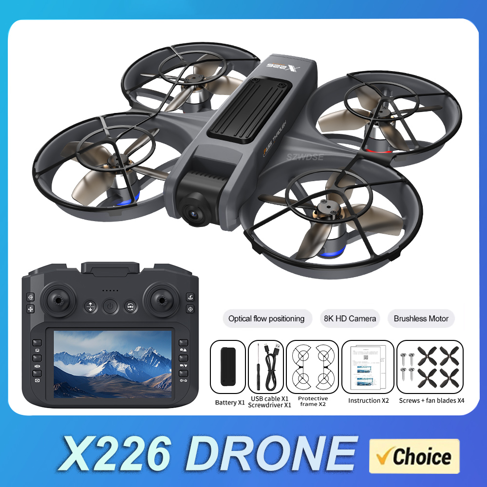 Home Security Cameras Outdoor - NEW X226 RC Drone 2.4G 5G