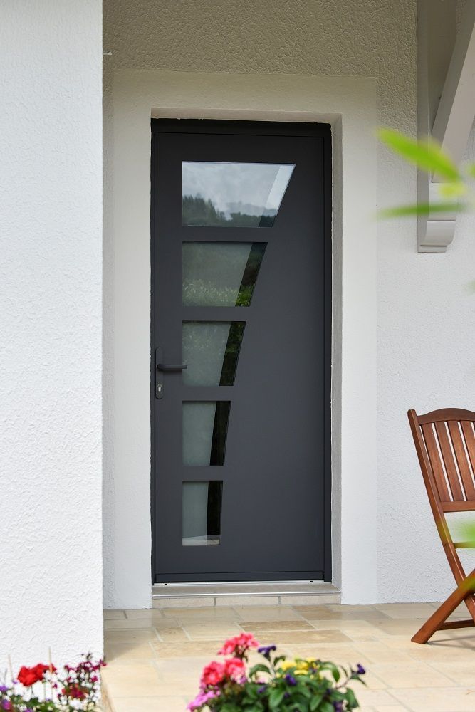 Home Security Front Door - Pivot Doors for Security Exterior Large
