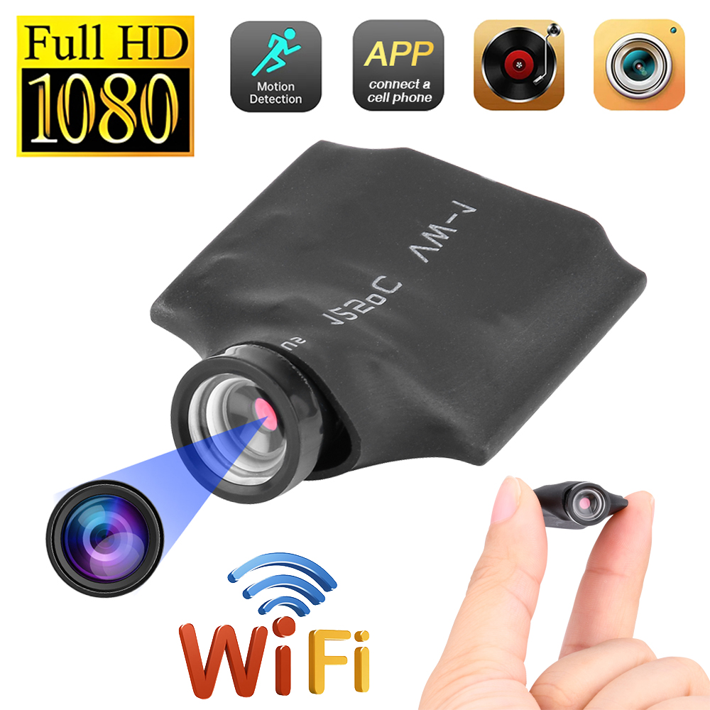 Home Security Video Cameras - 1080P HD Mini Camera DIY Wireless