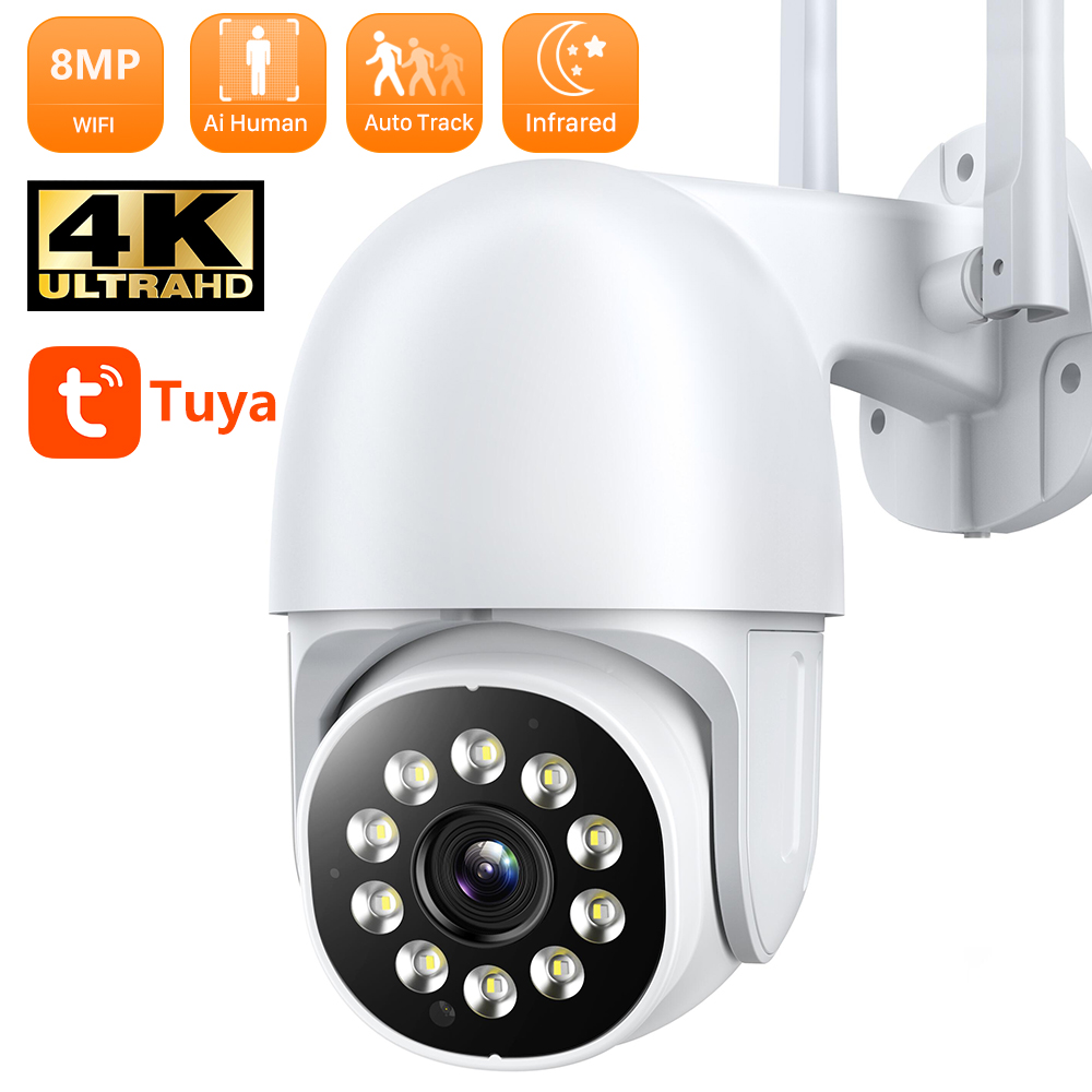 Home Security Video Cameras - ANBIUX 8MP Tuya Camera Home 5MP