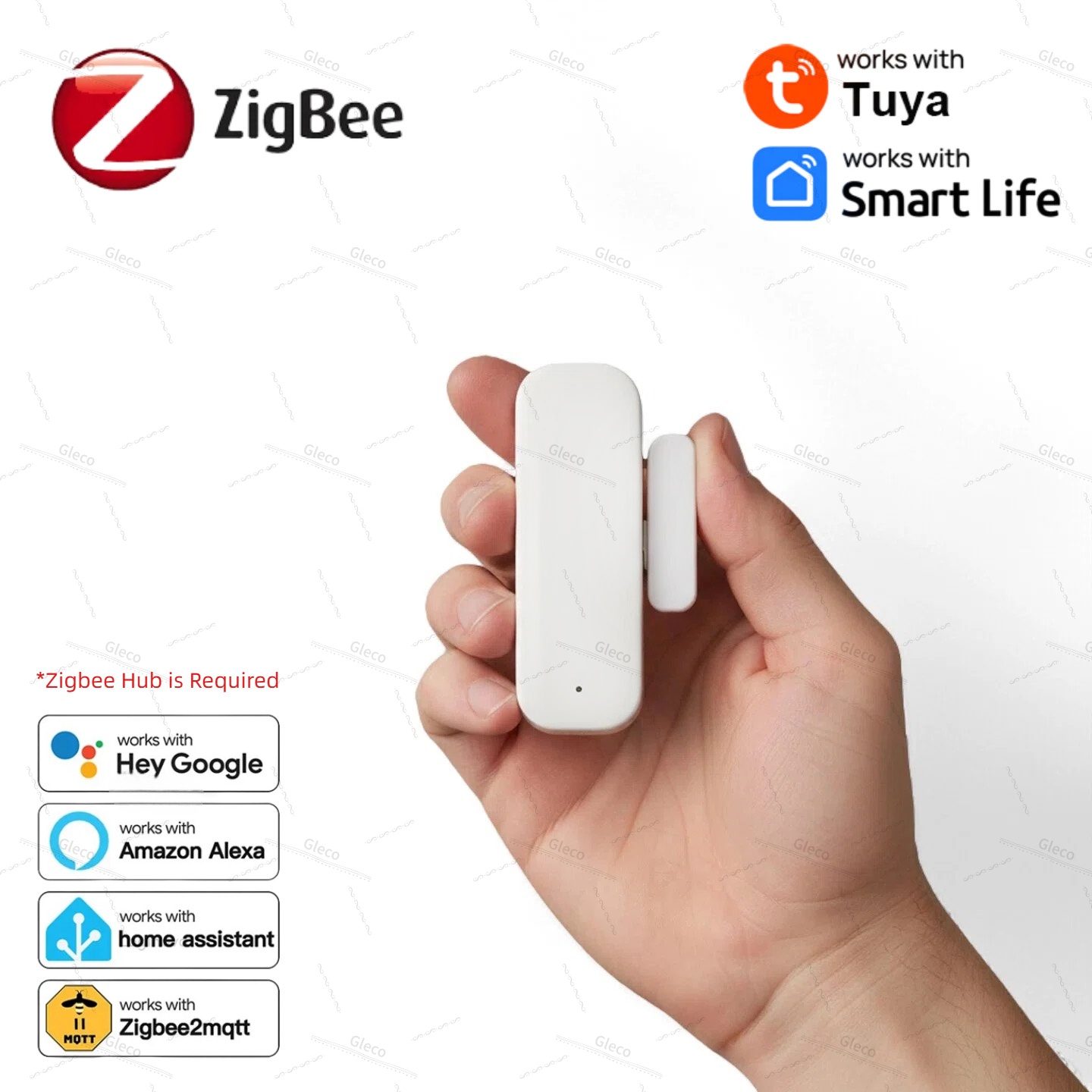 Home Security Device - Tuya Zigbee Door Window Sensor Alarm