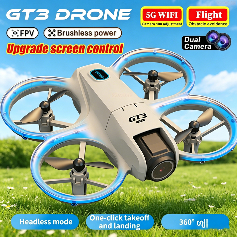 Home Security Cameras Outdoor - New Model GT3 MAX Drones Large