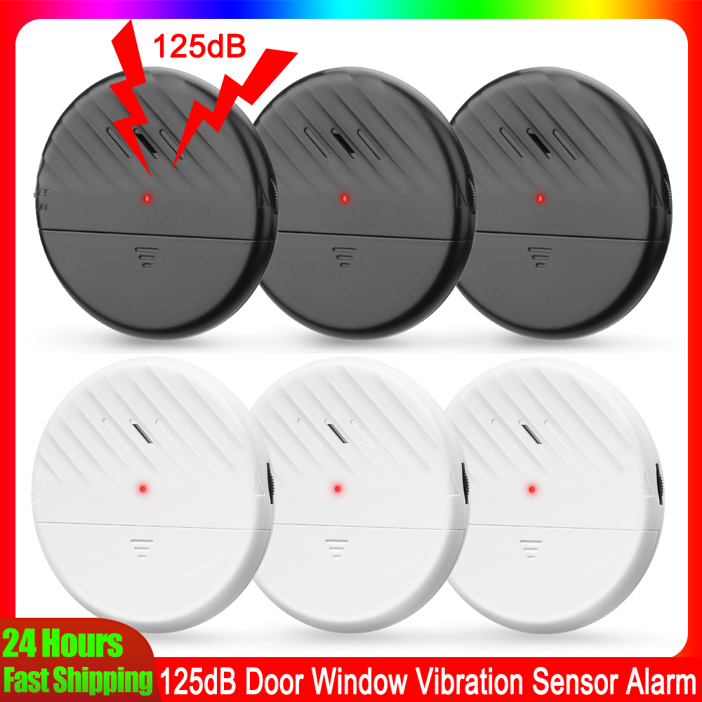 Window Alarm Sensor - Elecpow Wireless Door Window Vibration Sensor