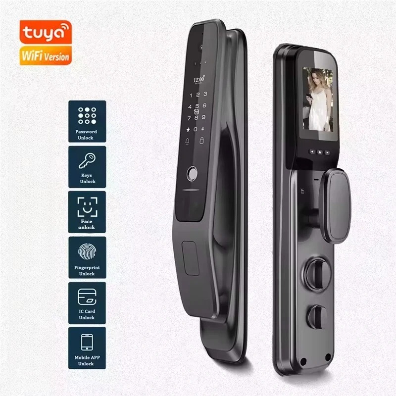 HX5 Smart Door Lock 3D Face Re - Home Security Indoor Cameras のレビューと価格