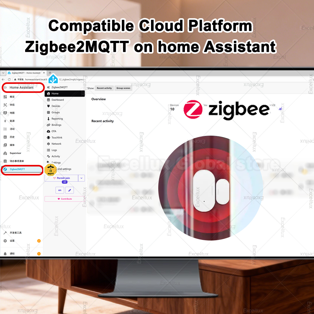 Zigbee 3.0 Door Window Sensor  - Home Security Device のレビューと価格