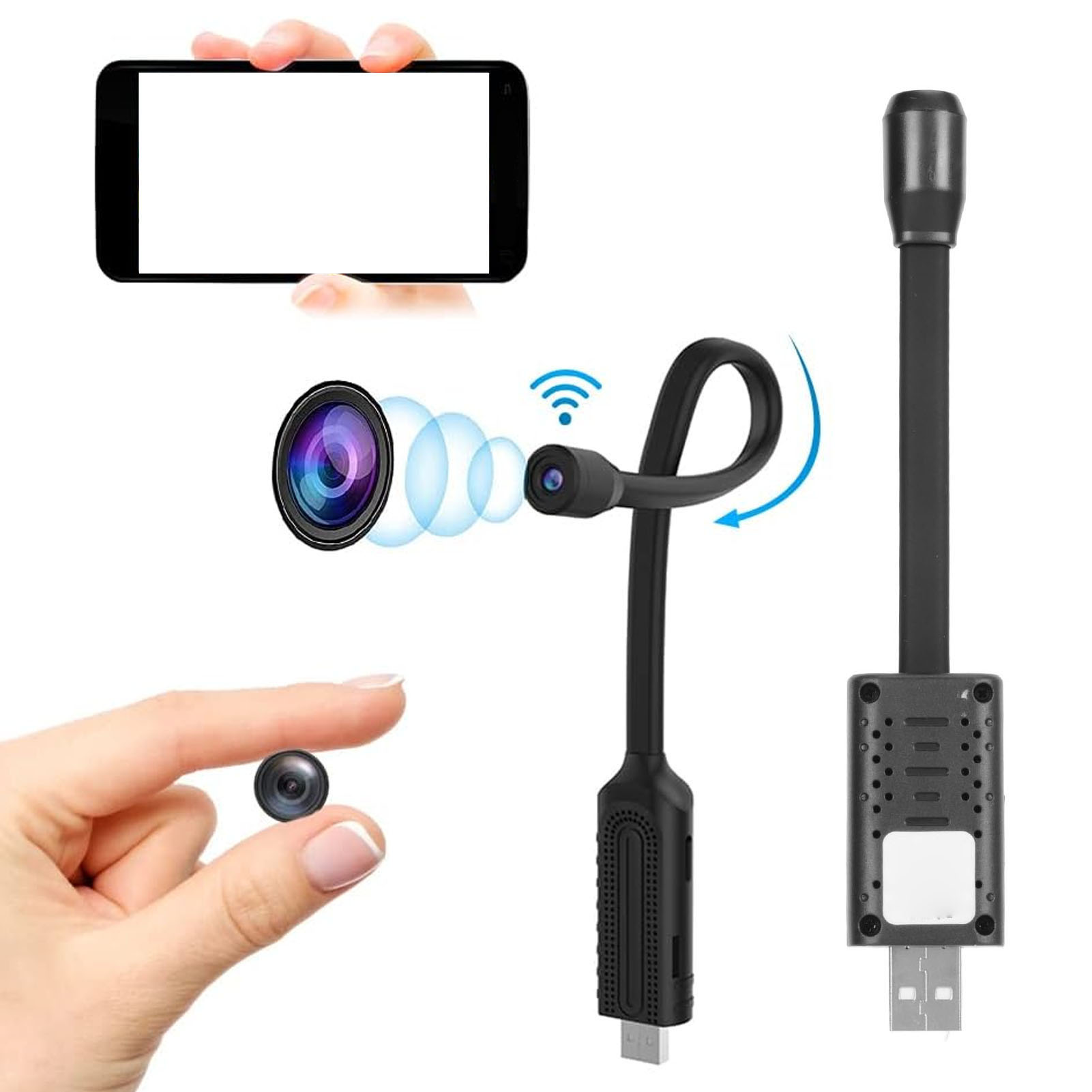 USB Mini WiFi Wireless Camera  - Home Security Video Cameras のレビューと価格