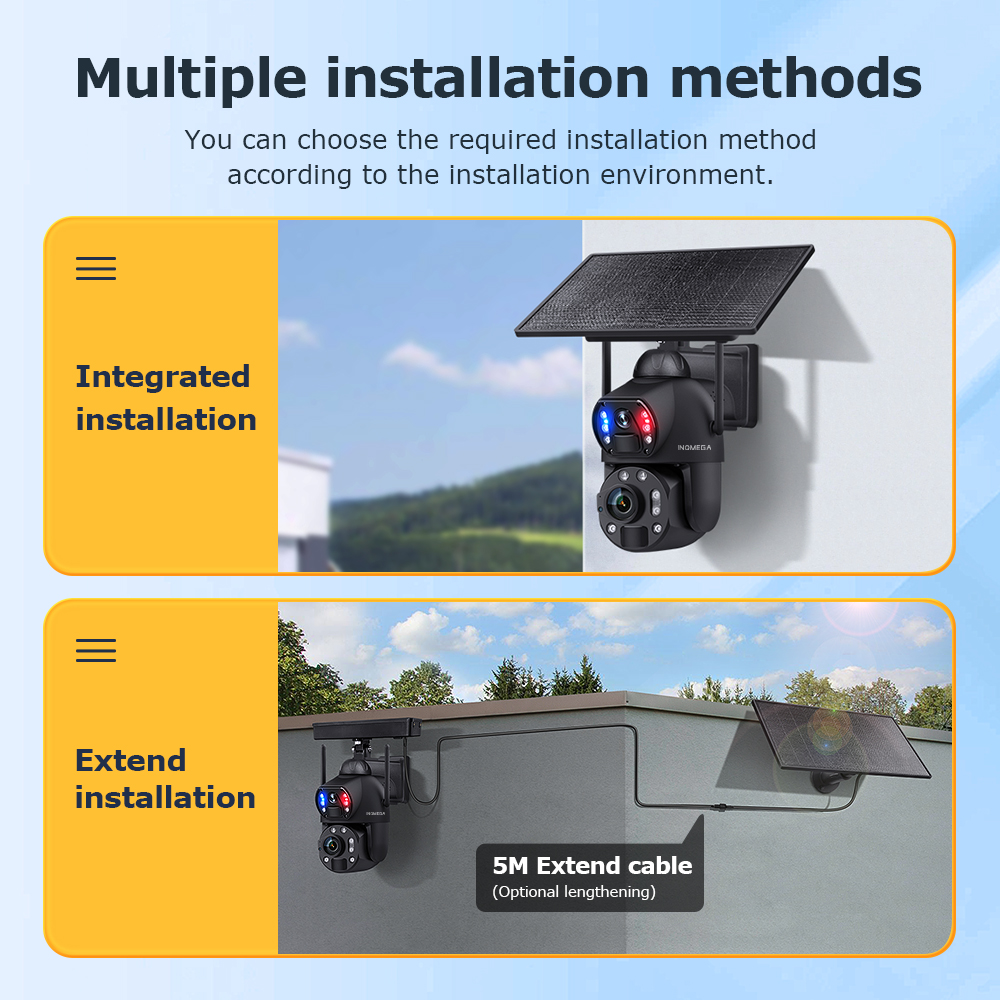 12MP 36X Dual Lens Solar Secur - Home Security Panel のレビューと価格