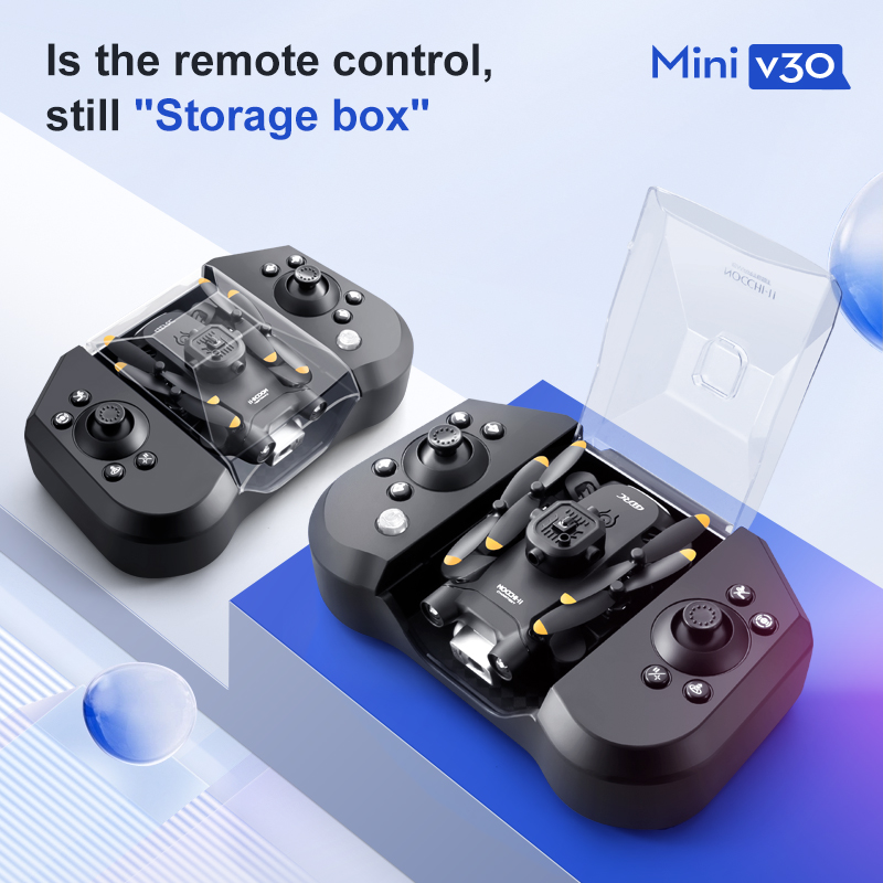 Mini V30 WiFi FPV Drone With 4 - Home Security Cameras Outdoor のレビューと価格