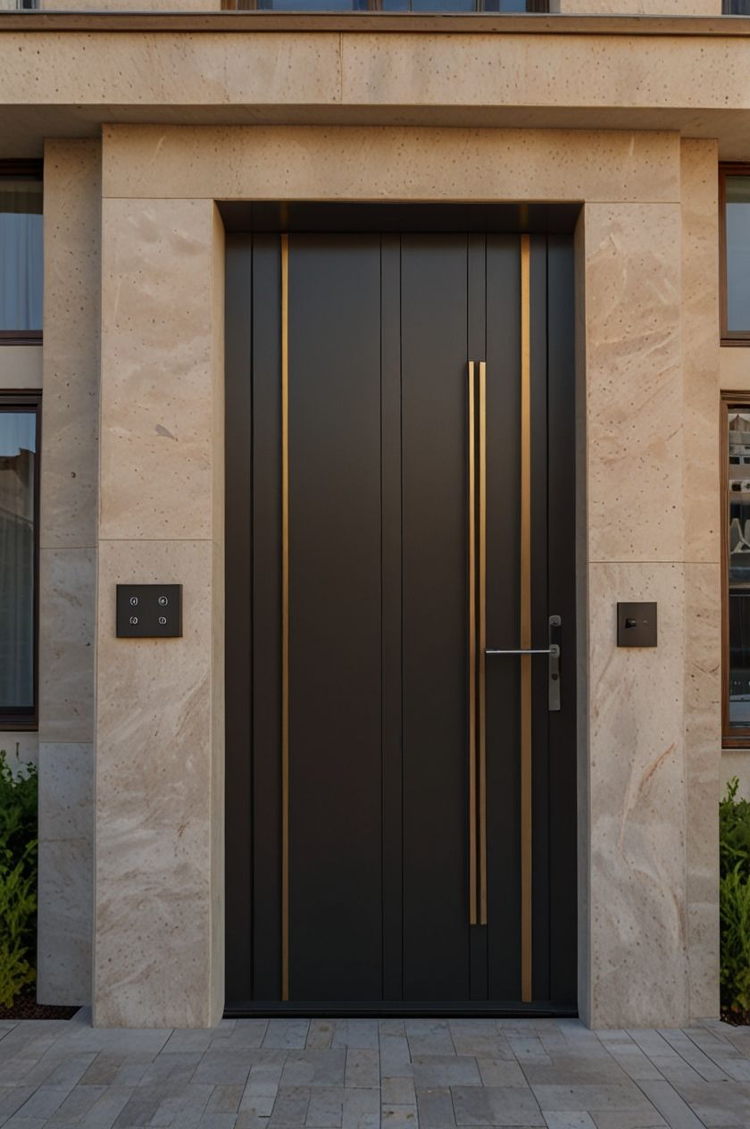 Aluminum Alloy Heave-duty Entr - Home Security Front Door のレビューと価格