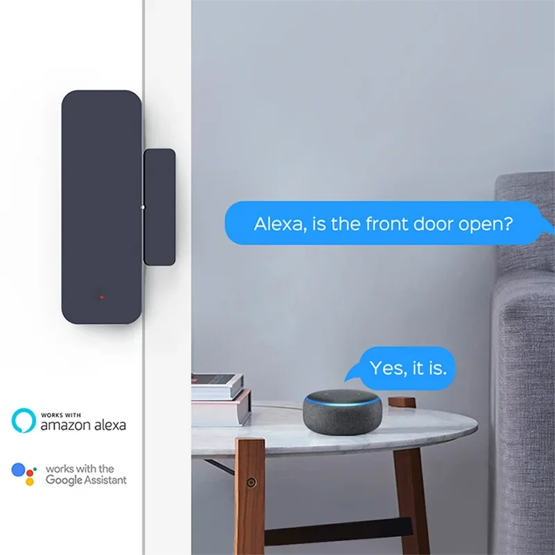 Tuya Zigbee Wifi Door Sensor W - Home Security With Ai のレビューと価格