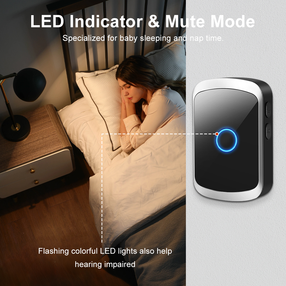 Smart Wireless Doorbell Door C - Home Security Bell のレビューと価格