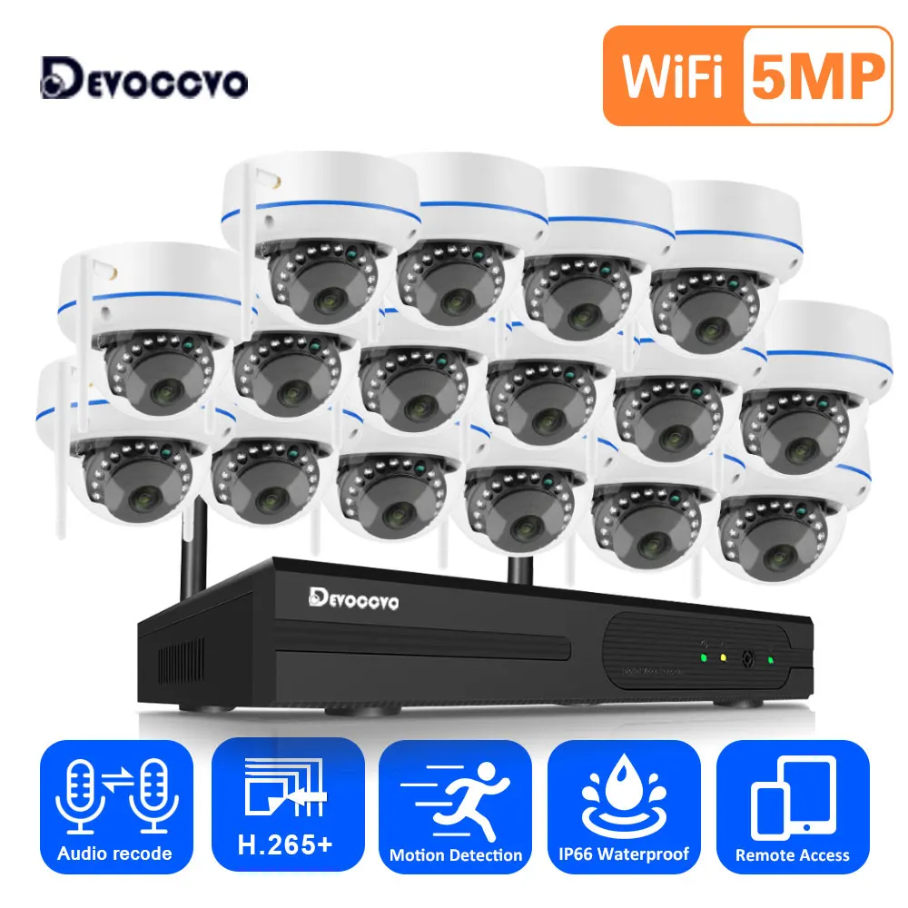 5MP Wifi IP Camera Security Sy - Home Security Indoor Cameras のレビューと価格