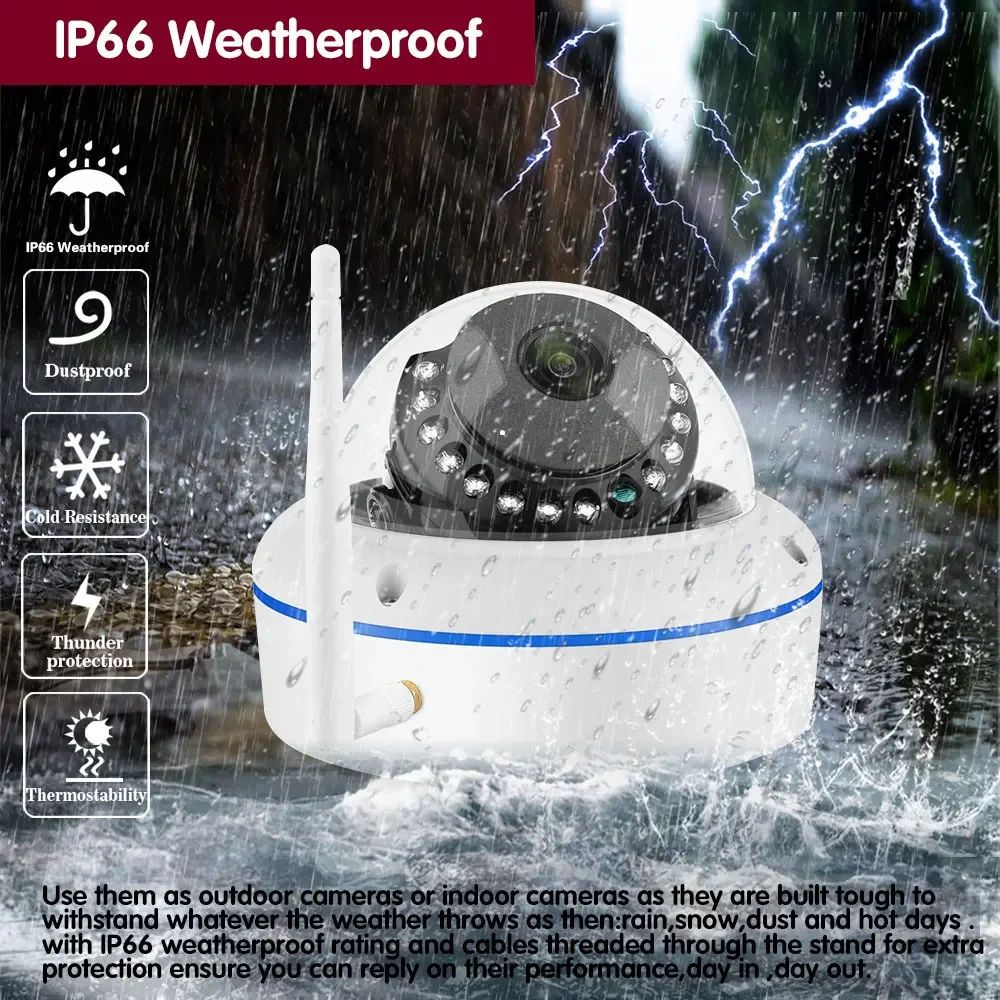 5MP Wifi IP Camera Security Sy - Home Security Indoor Cameras のレビューと価格