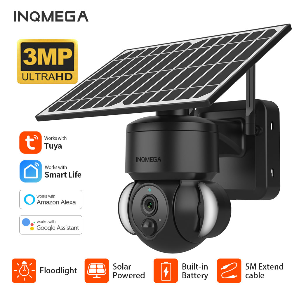 INQMEGA 3MP TUYA Solar Surveil - Home Security Panel のレビューと価格