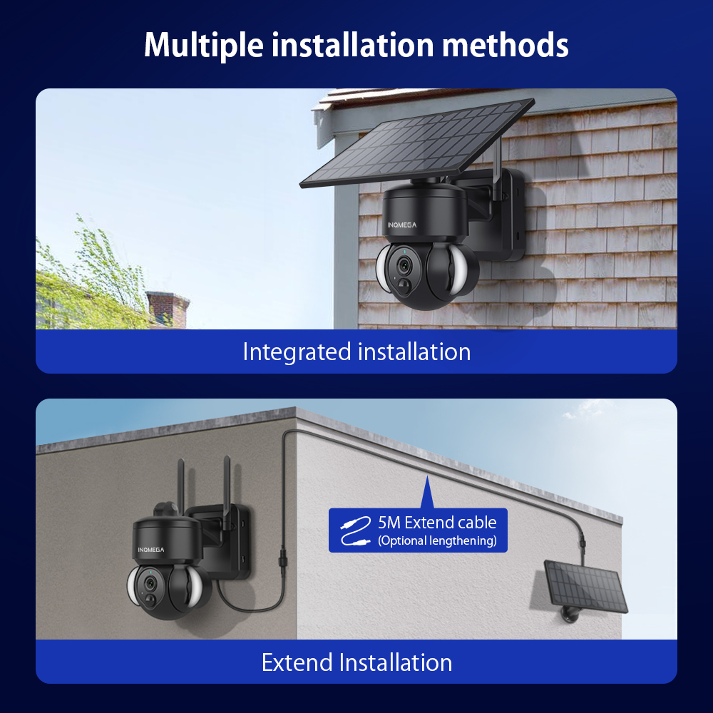 INQMEGA 3MP TUYA Solar Surveil - Home Security Panel のレビューと価格