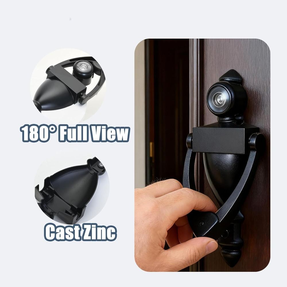 Zinc Alloy Peephole Door Knock - Home Security Front Door のレビューと価格