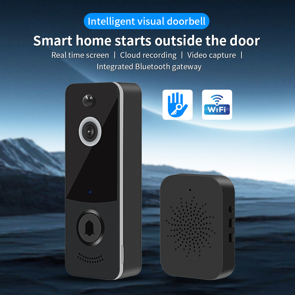 1080P WIFI Video Doorbell TTLO - Home Security Bell のレビューと価格