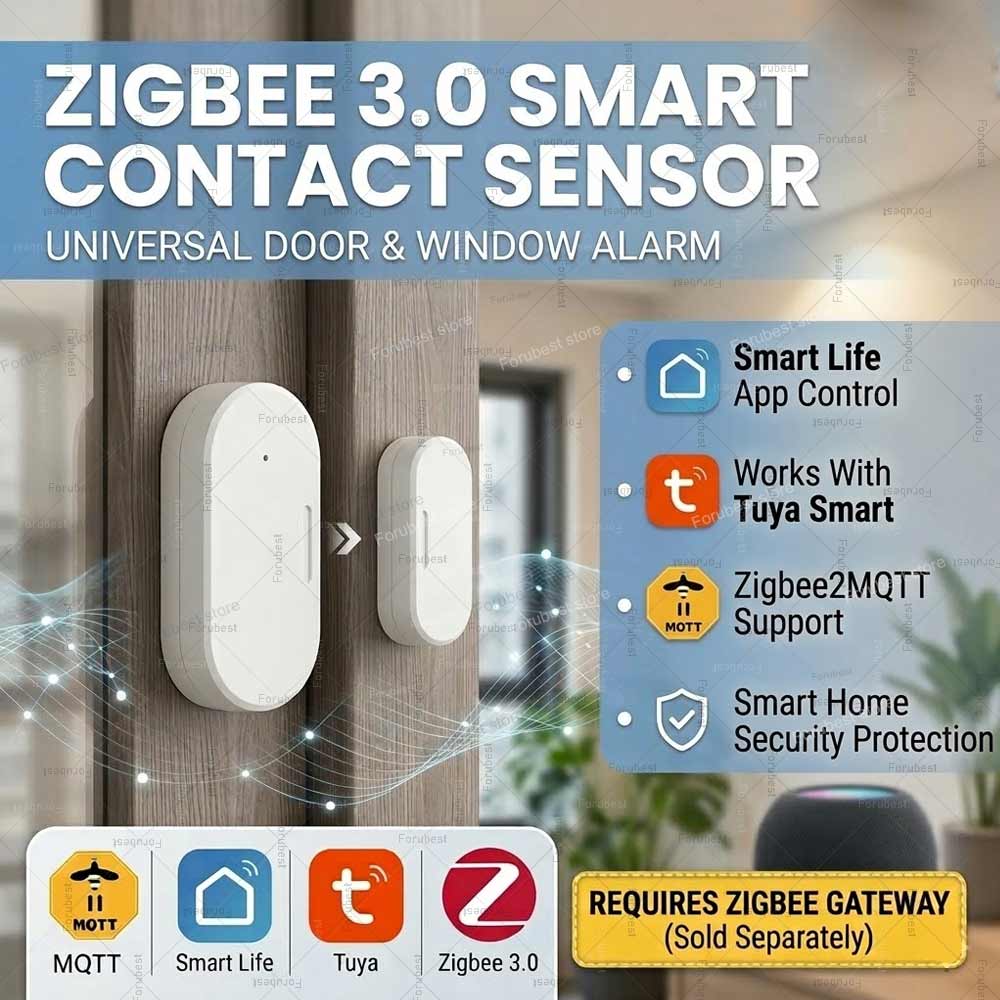 Tuya Zigbee Door Window Sensor - Window Alarm Sensor のレビューと価格