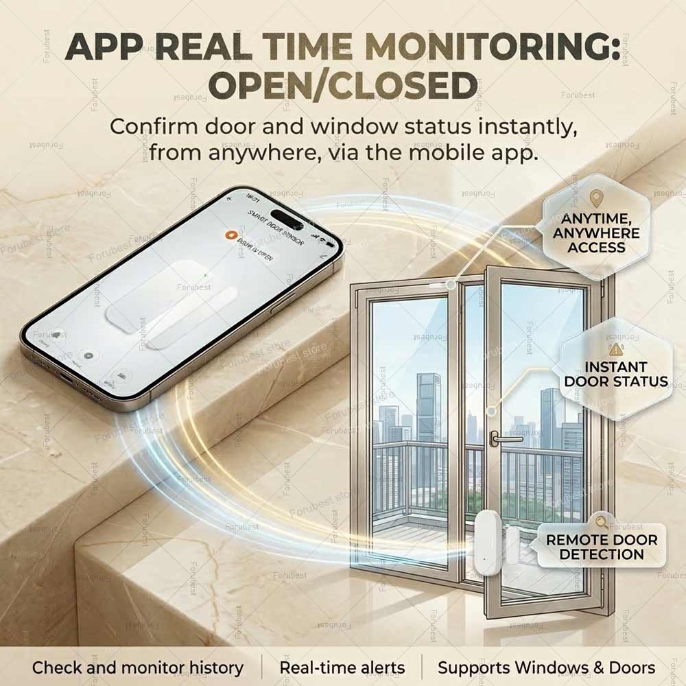 Tuya Zigbee Door Window Sensor - Window Alarm Sensor のレビューと価格