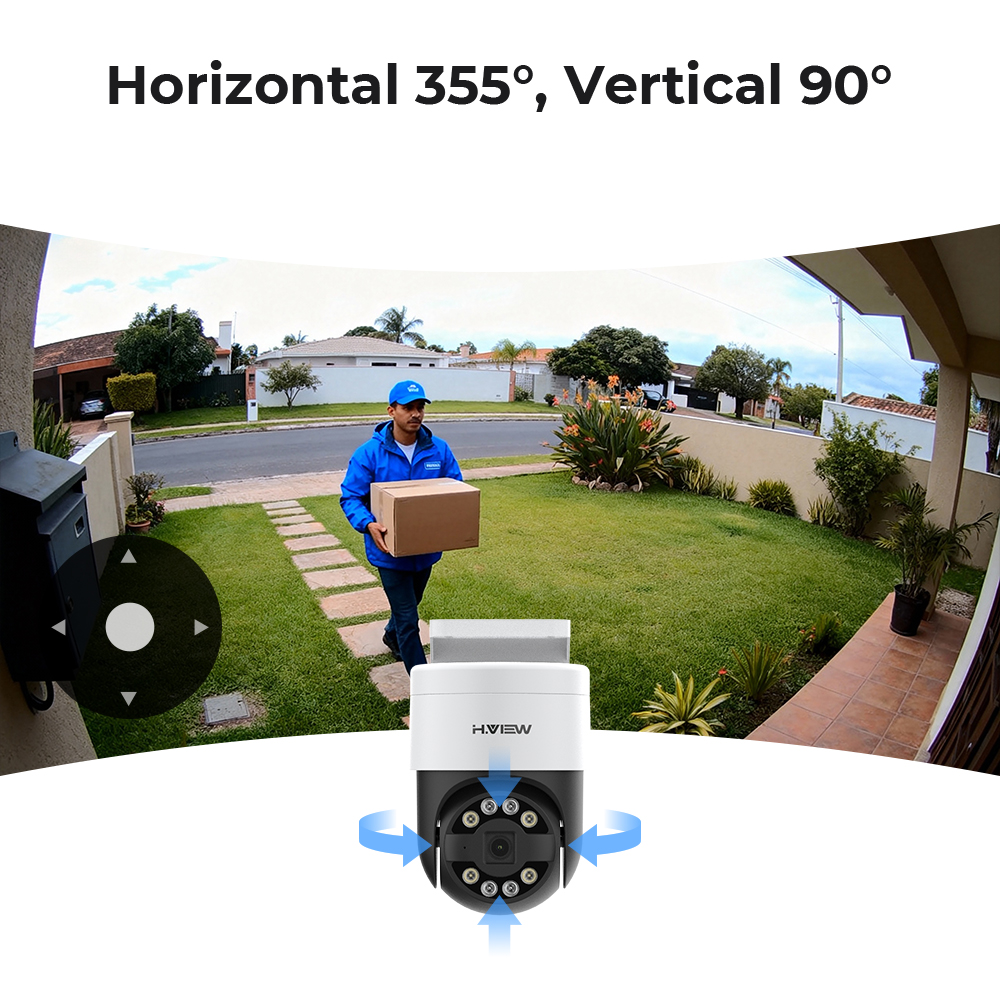 H.view 8Ch 4K 5MP 8MP Cctv Sec - Home Security Video Cameras のレビューと価格
