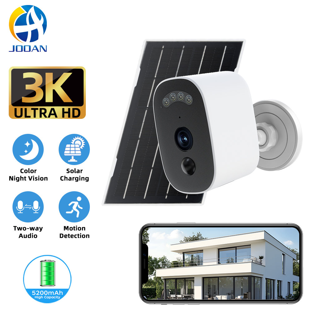 Jooan 3K HD Solar Security Cam - Home Security Indoor Cameras のレビューと価格