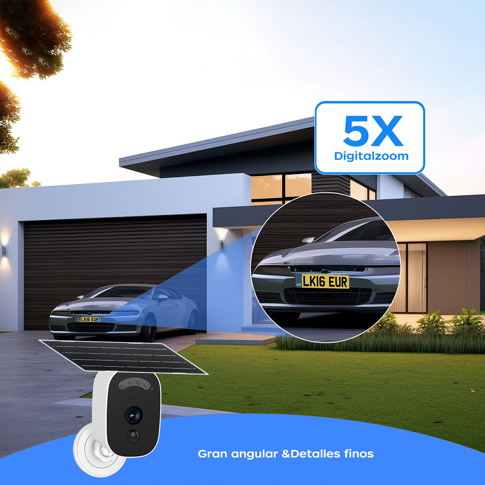 Jooan 3K HD Solar Security Cam - Home Security Indoor Cameras のレビューと価格