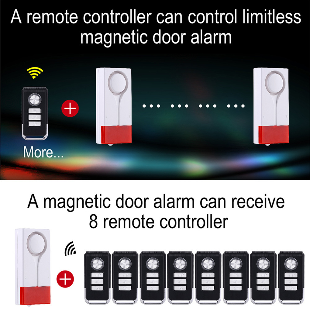 Anti-Theft Alarm 110db Loud Do - Window Alarm Sensor のレビューと価格