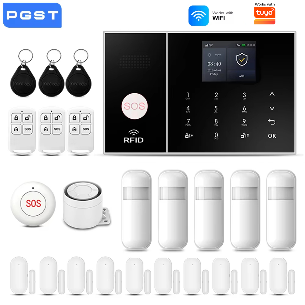 Wireless Alarm System 2.4GWiFi - Home Security No Monthly Fee のレビューと価格