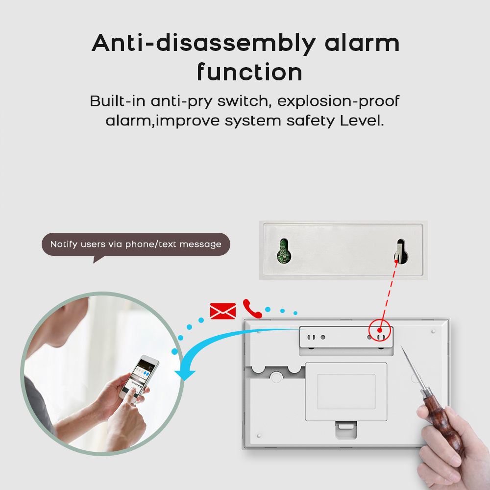 Wireless Alarm System 2.4GWiFi - Home Security No Monthly Fee のレビューと価格