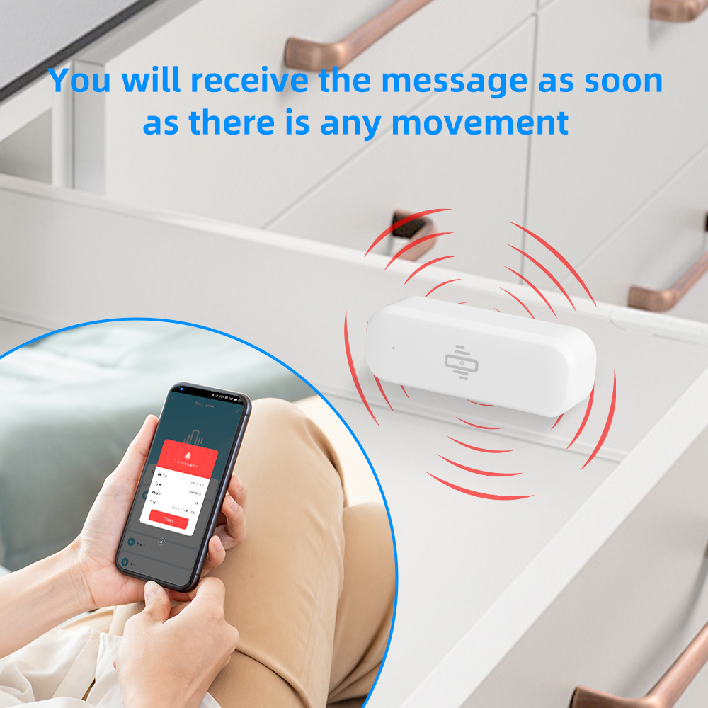 Tuya Smart WiFi Vibration Sens - Home Security With Ai のレビューと価格