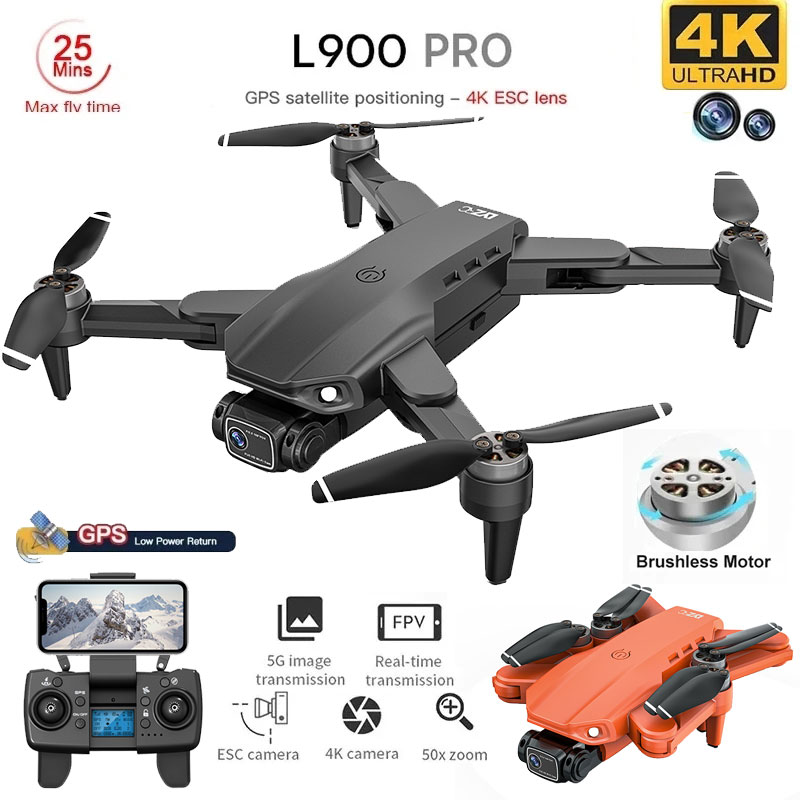 L900 Pro GPS Drone 4K Professi - Home Security Cameras Outdoor のレビューと価格