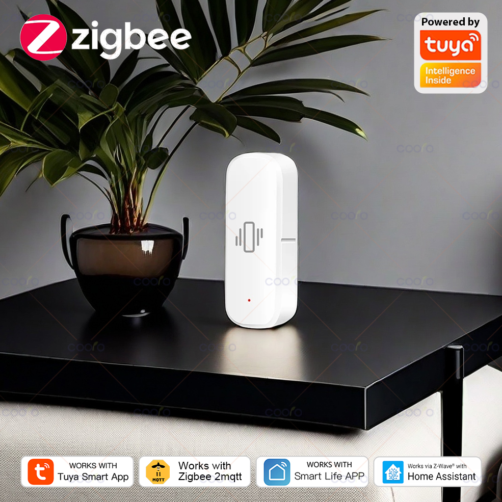 Smart ZigBee Vibration Sensor  - Home Security Device のレビューと価格