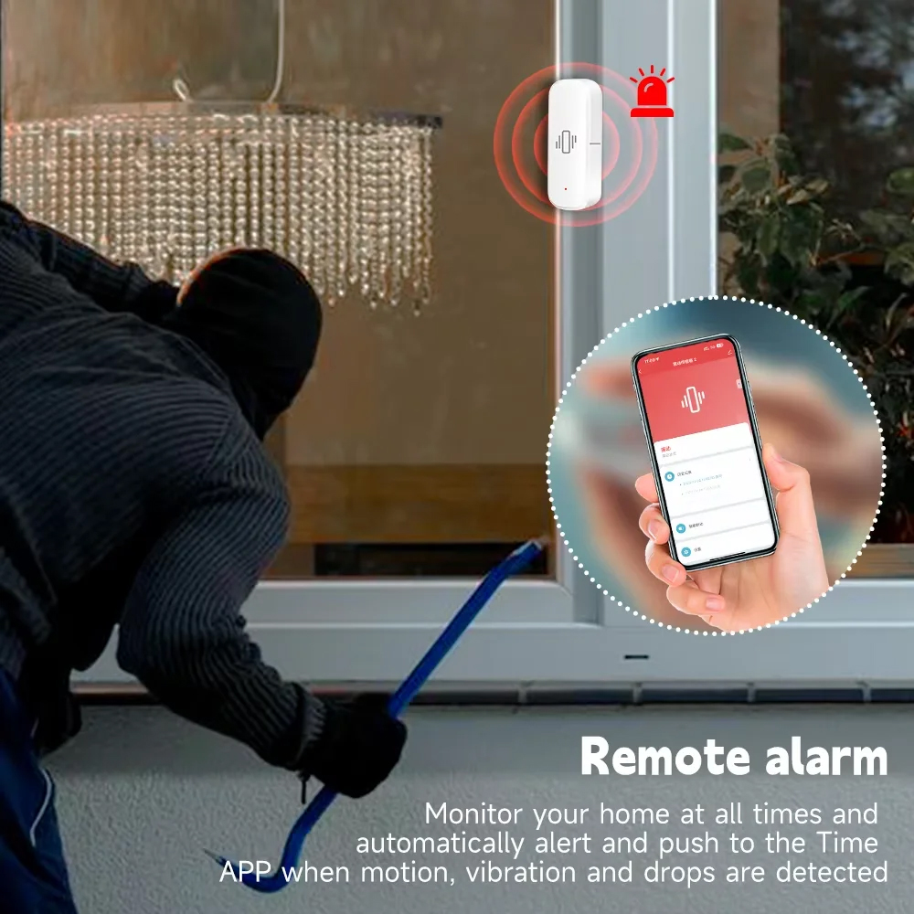 Smart ZigBee Vibration Sensor  - Home Security Device のレビューと価格