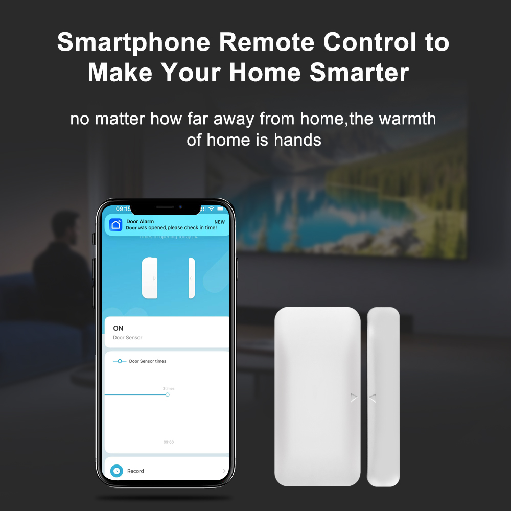 Tuya Zigbee Wireless Door Wind - Window Alarm Sensor のレビューと価格