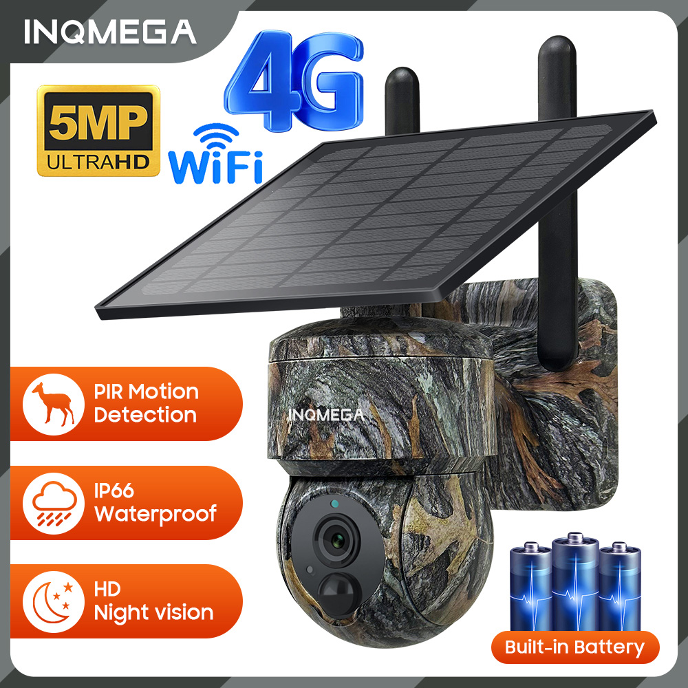 INQMEGA 5MP 4G / WIFI Solar Wi - Home Security Panel のレビューと価格