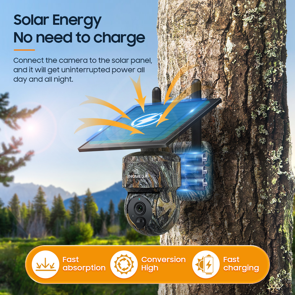 INQMEGA 5MP 4G / WIFI Solar Wi - Home Security Panel のレビューと価格