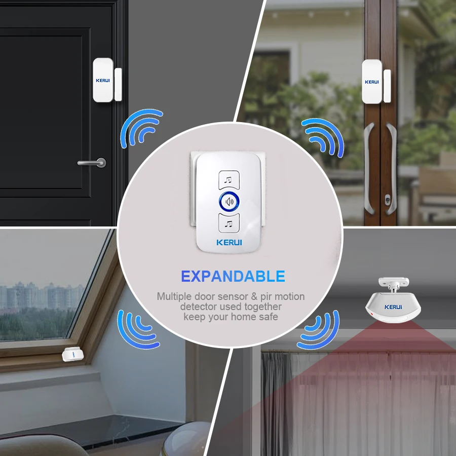 KERUI Wireless Doorbell Home S - Home Security Bell のレビューと価格