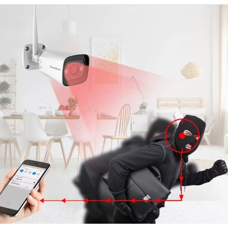High Tech 3mp 2ch 4ch 8ch 4 Ch - Home Security Indoor Cameras のレビューと価格