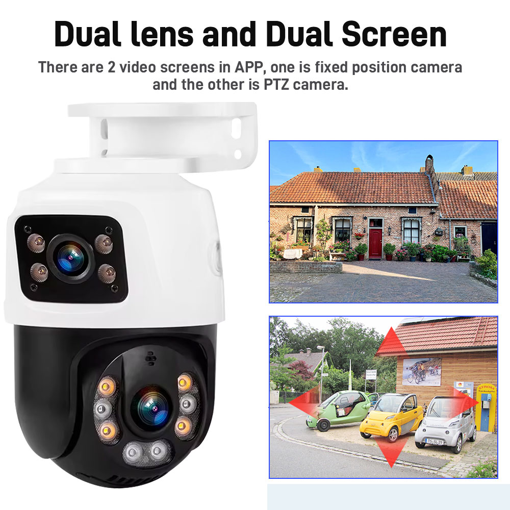 10CH POE NVR 8MP HD Human Dete - Home Security Video Cameras のレビューと価格