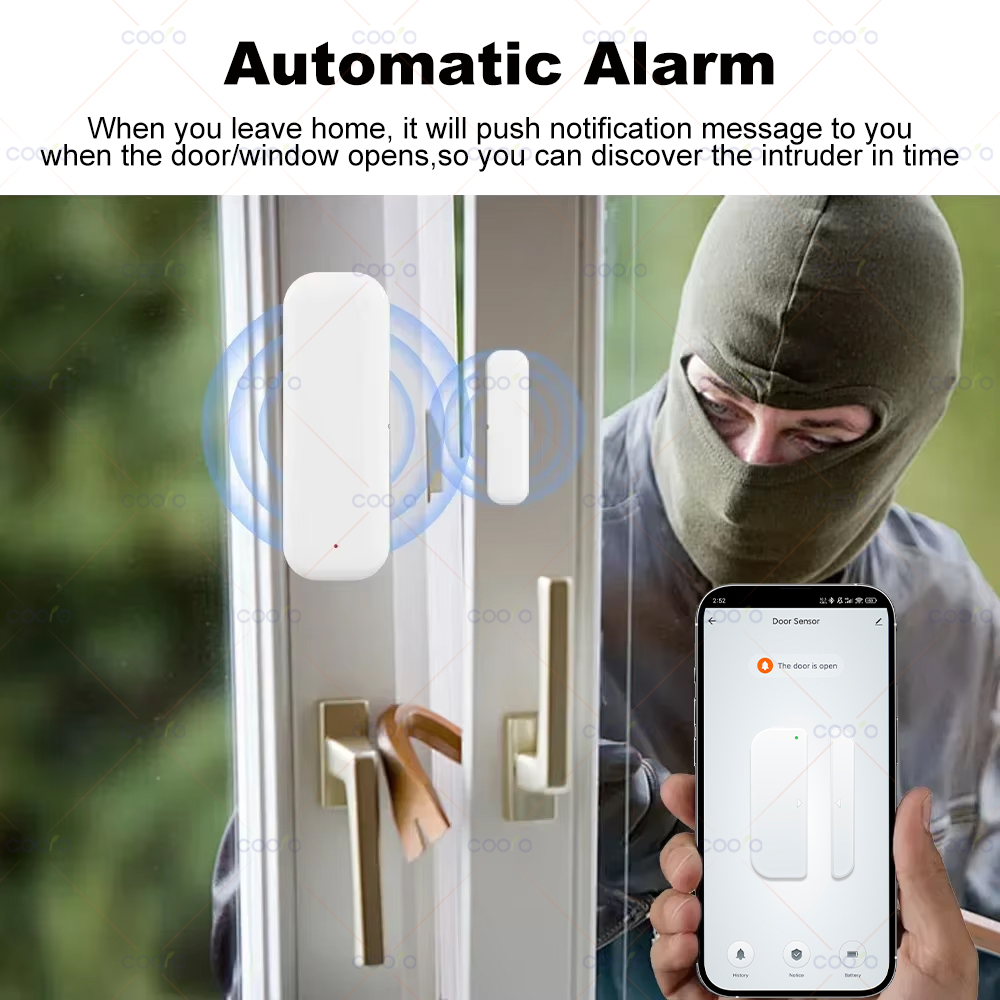 Zigbee 3.0 Door Window Sensor  - Window Alarm Sensor のレビューと価格