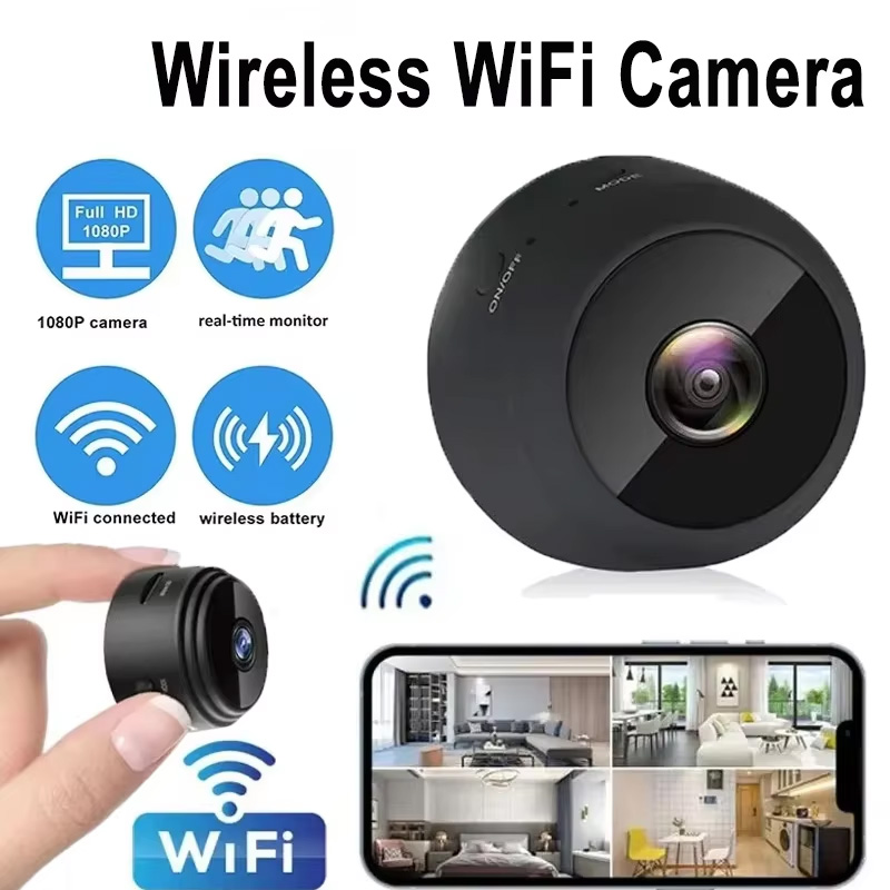 New A9 Camera Wifi 1080p HD Wi - Home Security Video Cameras のレビューと価格