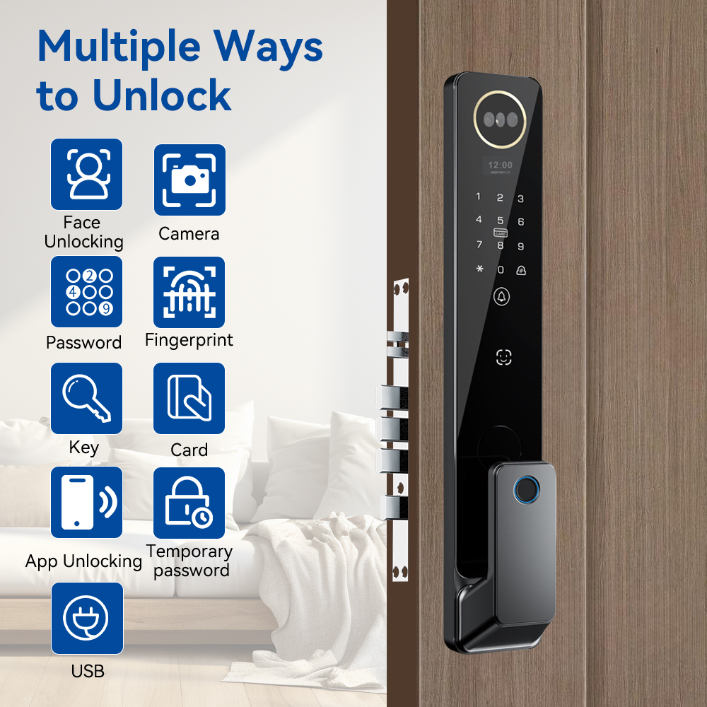Security Smart Fingerprint Dea - Home Security Front Door のレビューと価格