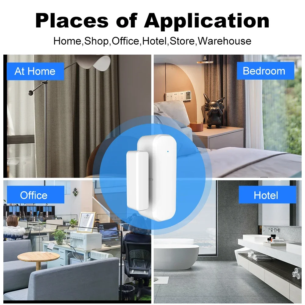 ZigBee Wireless Door Window Se - Window Alarm Sensor のレビューと価格