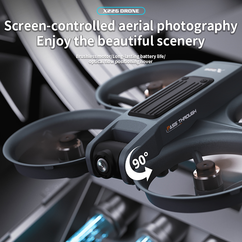 NEW X226 RC Drone 2.4G 5G WIFI - Home Security Cameras Outdoor のレビューと価格