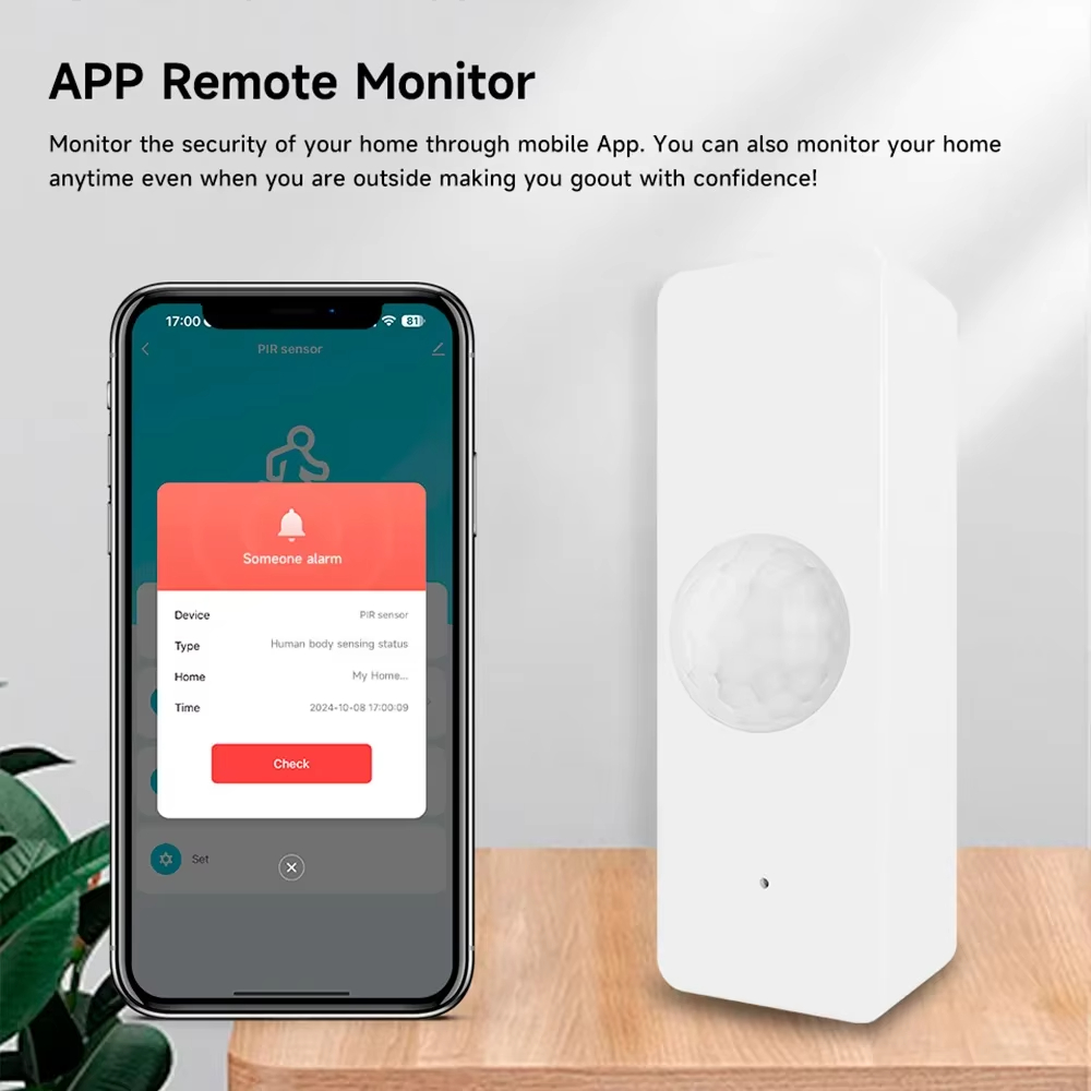 Tuya WiFi Zigbee PIR Motion Se - Home Security With Ai のレビューと価格