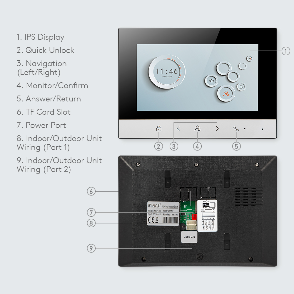 Tuya Smart WIFI Indoor Monitor - Home Security Panel のレビューと価格