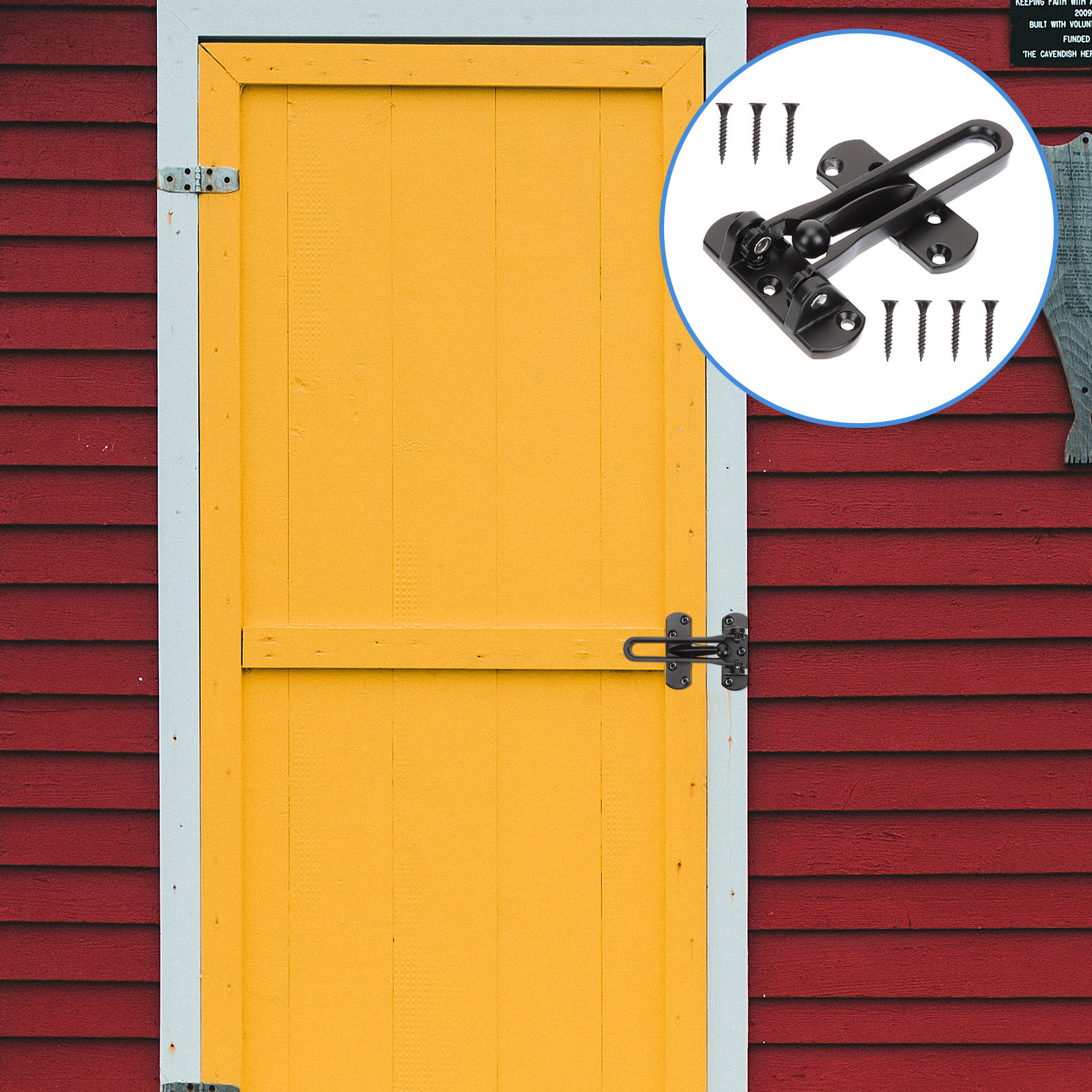 Swing Bar Door Lock Zinc Alloy - Home Security Front Door のレビューと価格
