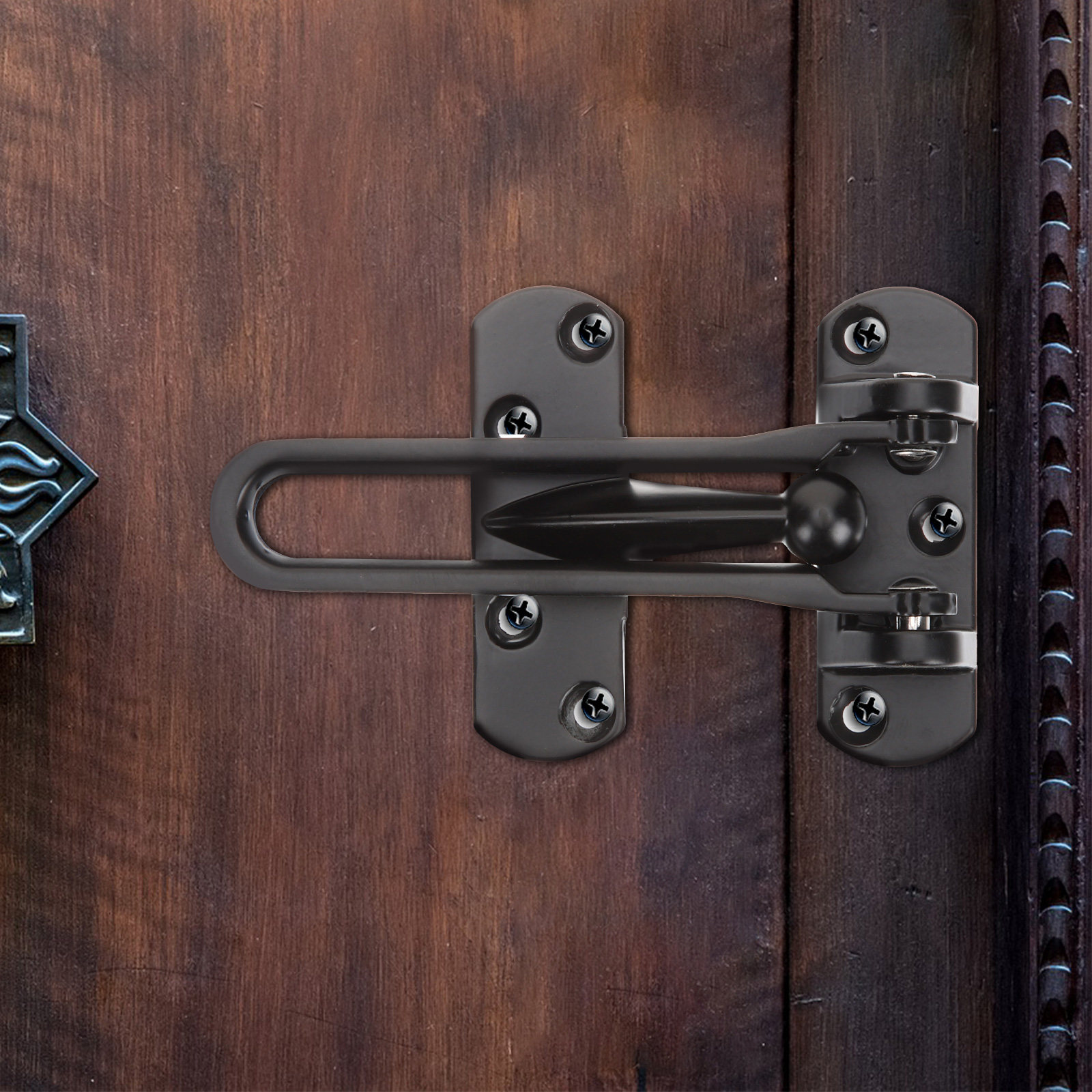 Swing Bar Door Lock Zinc Alloy - Home Security Front Door のレビューと価格